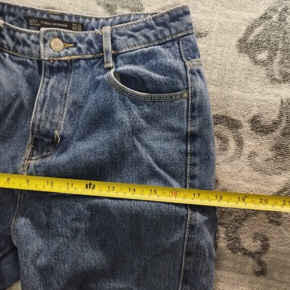 ZARA Trafaluc Denimwear Women's High Waist Straight Leg Jeans Size 26 - Picture 5 of 7
